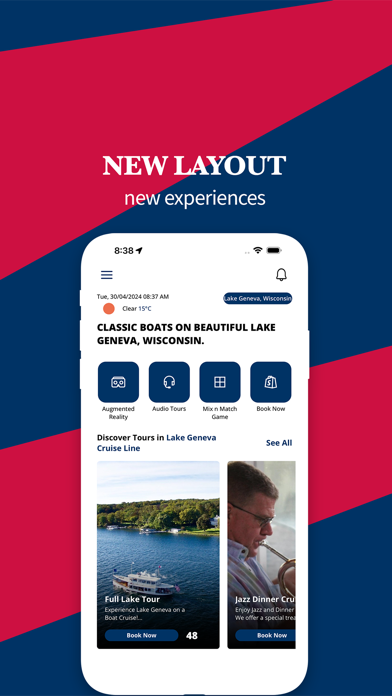 Lake Geneva Cruise Line Screenshot