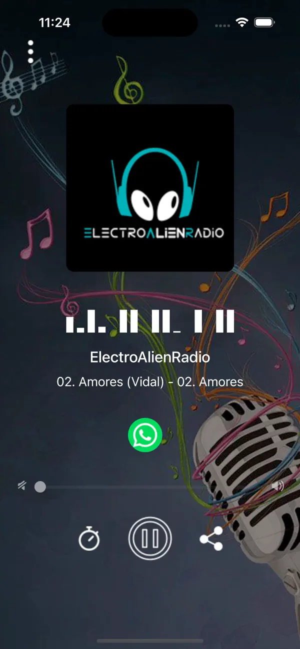 Screenshot #1 pour ElectroAlienRadio