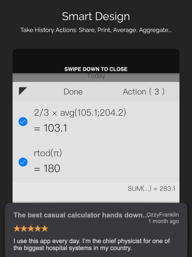 ‎CALC Smart Calculator ± Screenshot