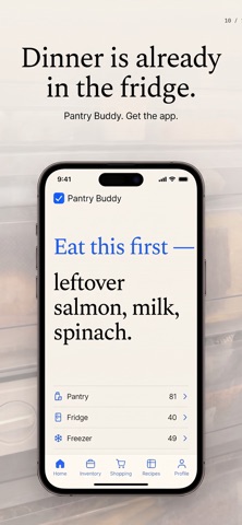 Pantry Buddy: AI Grocery List screenshot
