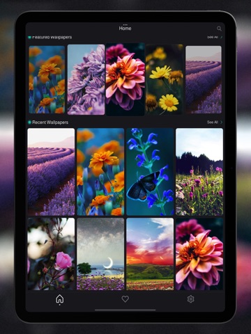 Flowers Wallpapers 4K iPad screenshot