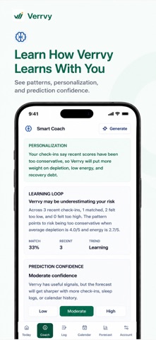 Verrvy : Burnout Coach screenshot