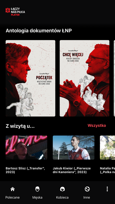 Łączy nas piłka Player Screenshot