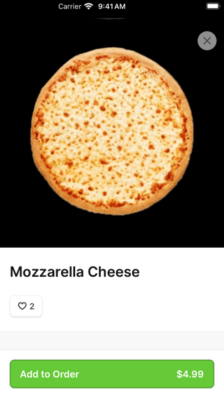 Casa Bianca Pizza iPhone screenshot 3 - Food & Drink app