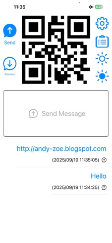 QR Messenger Screenshot 3 of 5