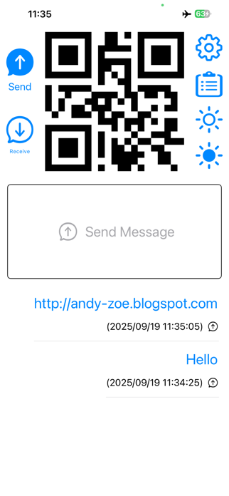 QR Messenger Screenshot 3 of 5