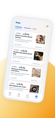 MyBusiness App. Screenshot 4 of 4