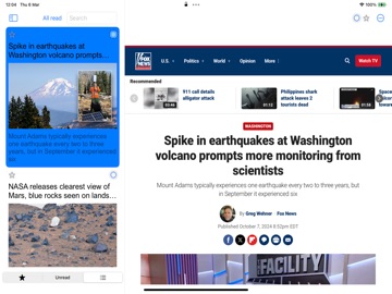 News Pocket iPad screenshot