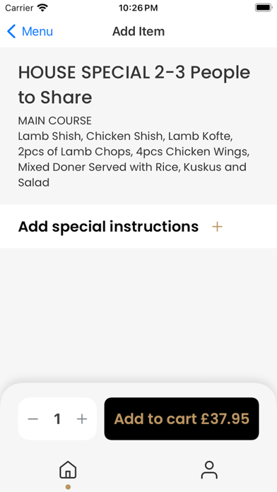 Capital Restaurant Wood Green Screenshot
