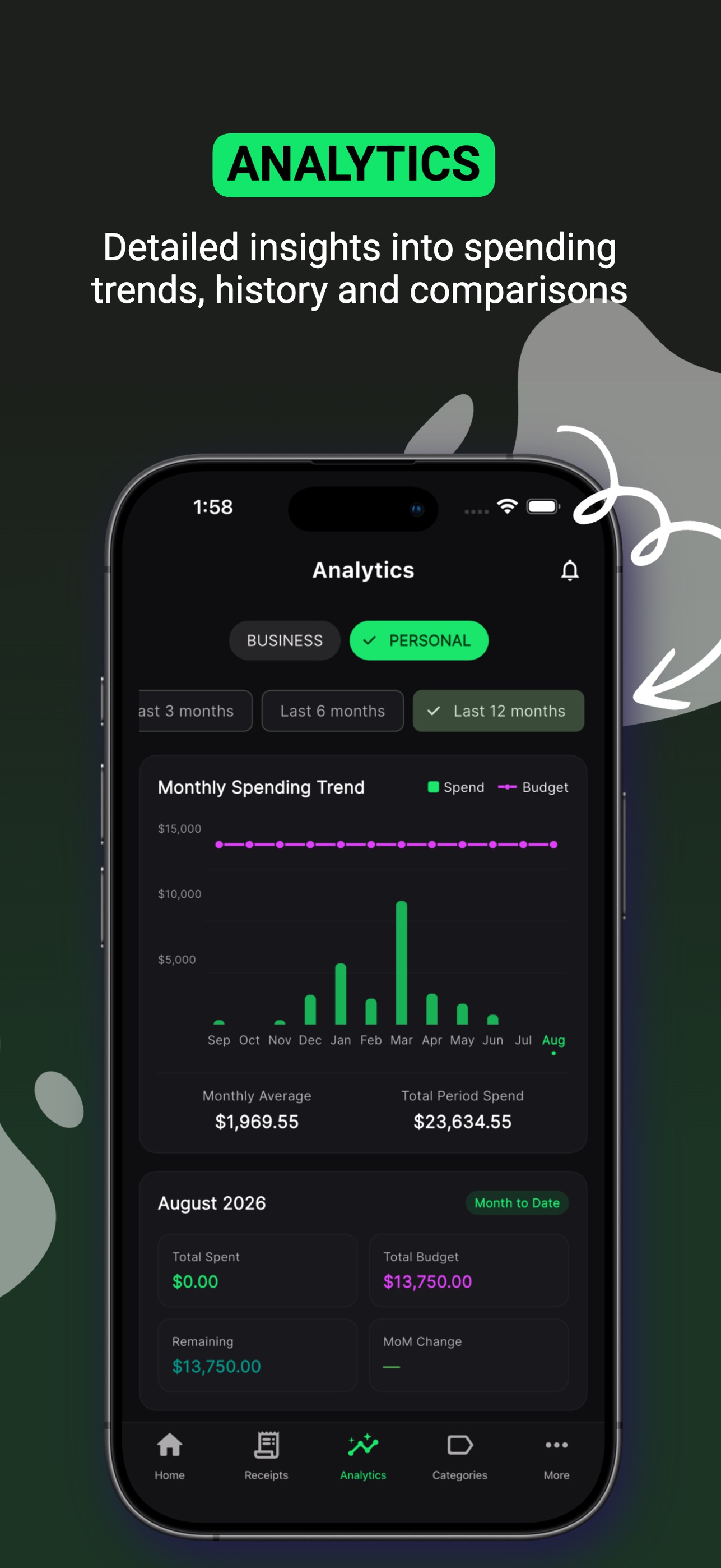 Screenshot 4 of Receiptomatic: Expense Tracker