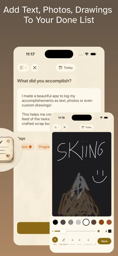 The Done List: Daily Scrapbook screenshot 5