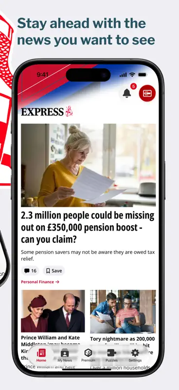 Daily Express screenshot 3 of 5