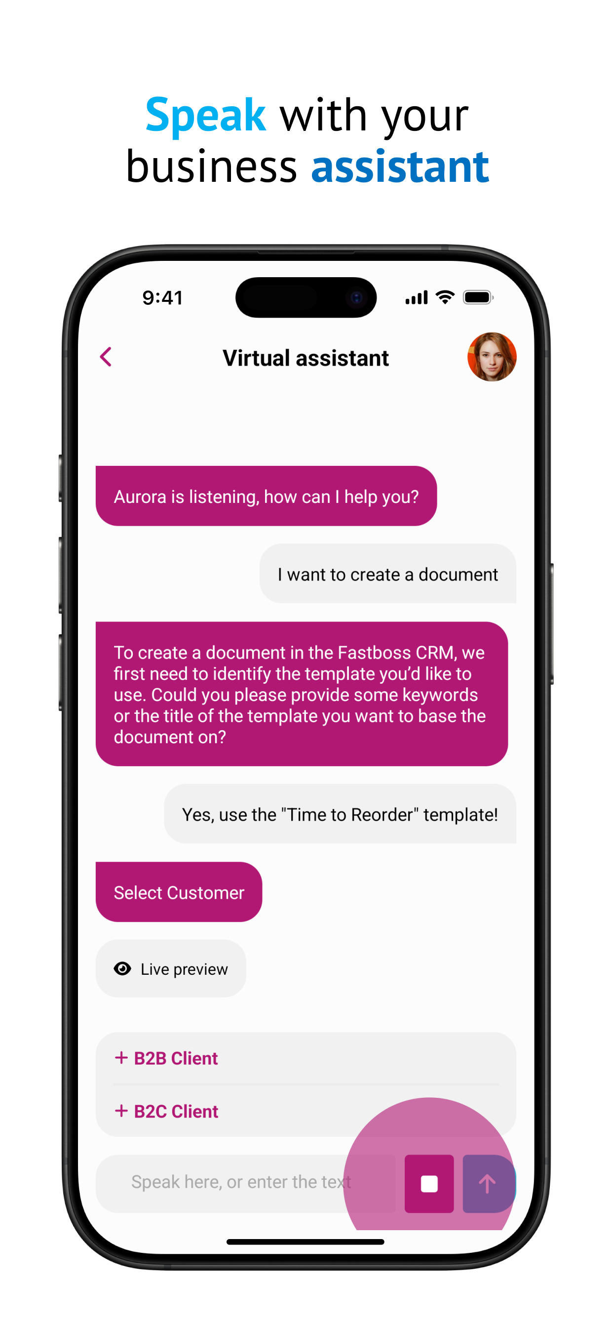 Voice Document Assistant
