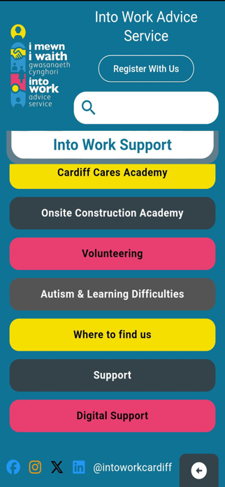 Into Work Cardiff Screenshot 4 of 9