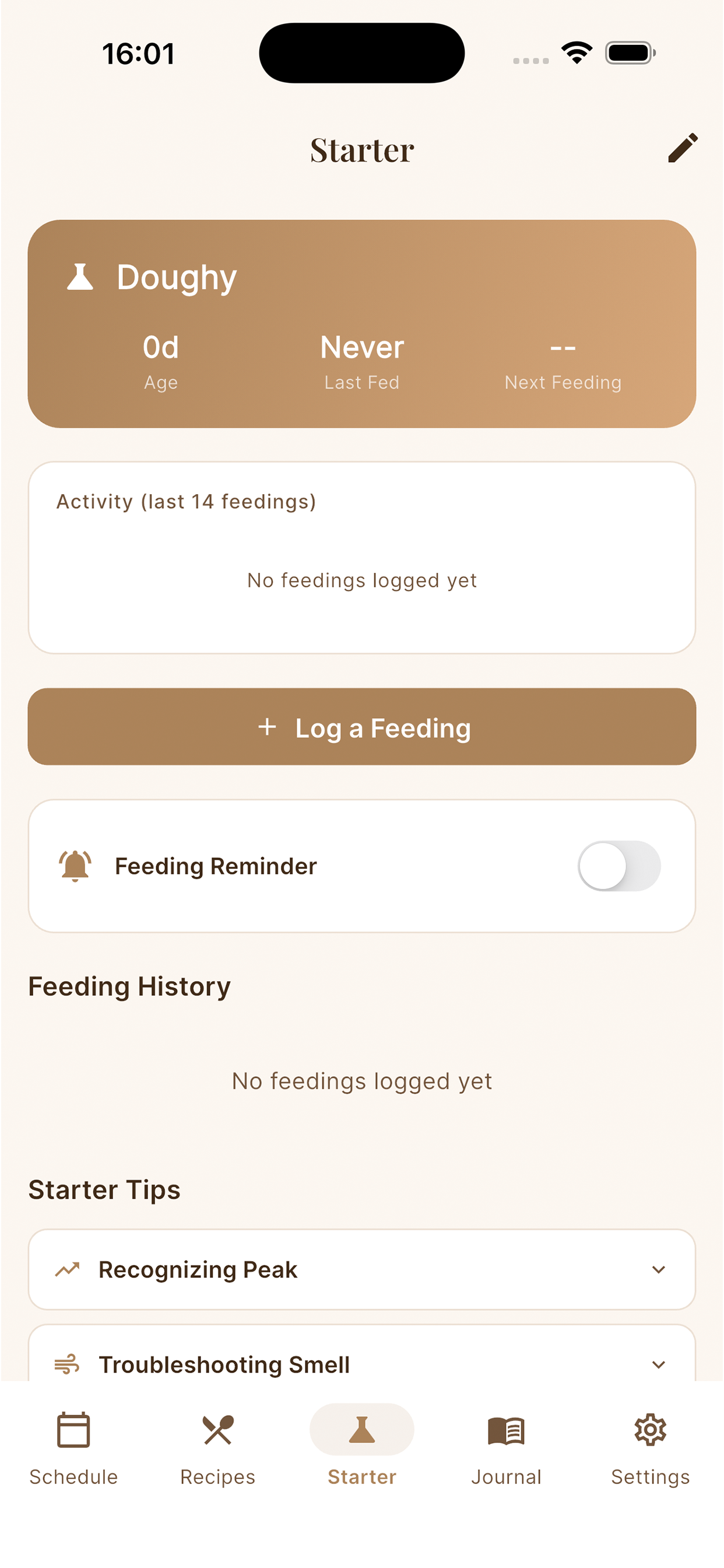 Sourdough Schedule: Bake Timer
