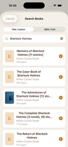 Readlog – Book Tracker & Log screenshot