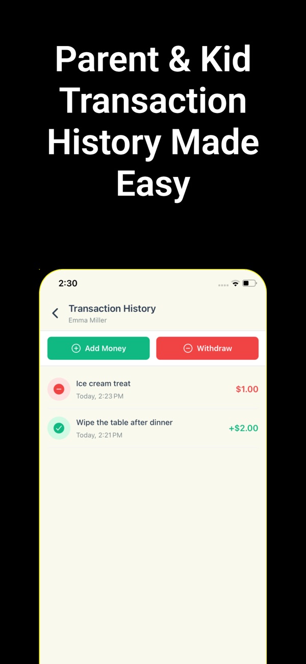 Kids Chores &amp; Earnings Tracker screenshot 4