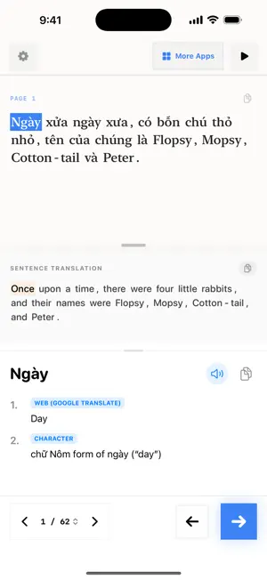 Peter Rabbit Vietnamese screenshot 3