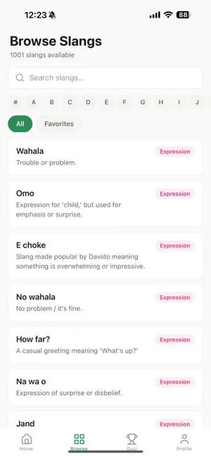 Naija Slang screenshot 3