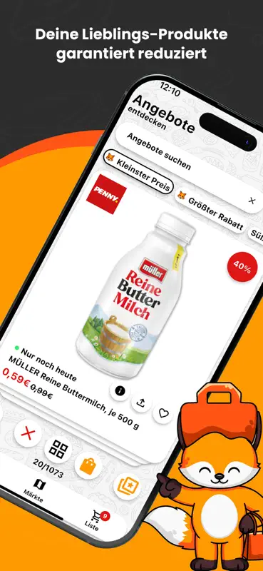SparFux – Supermarkt Angebote screenshot 1 of 8