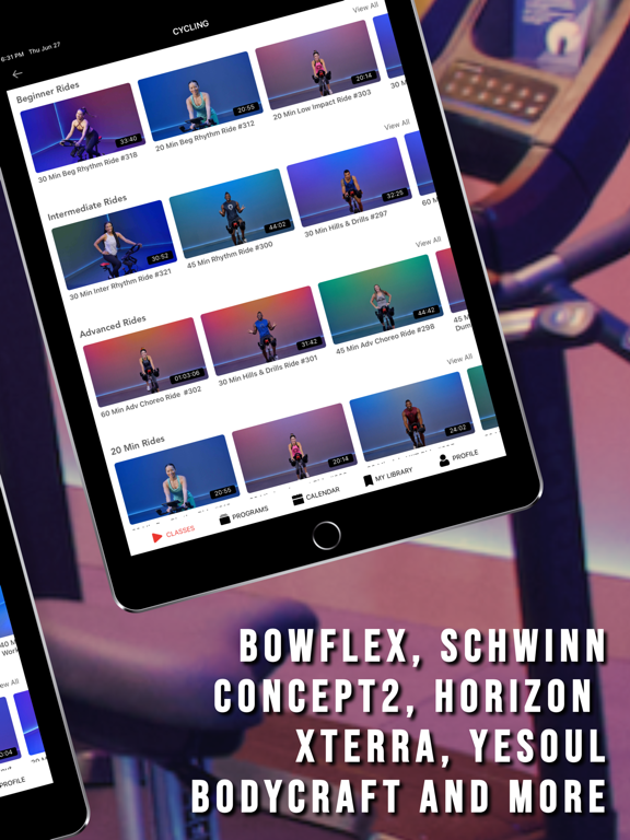 Fitscope At Home & Gym Classes iPad screenshot 6 - Health & Fitness app