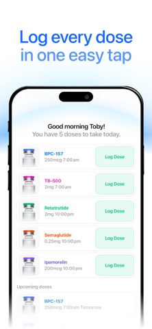 MyPeps: Peptide Tracker Screenshot 2 of 4