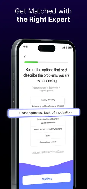 Hiwell Therapy & Mental Health iPhone screenshot 4