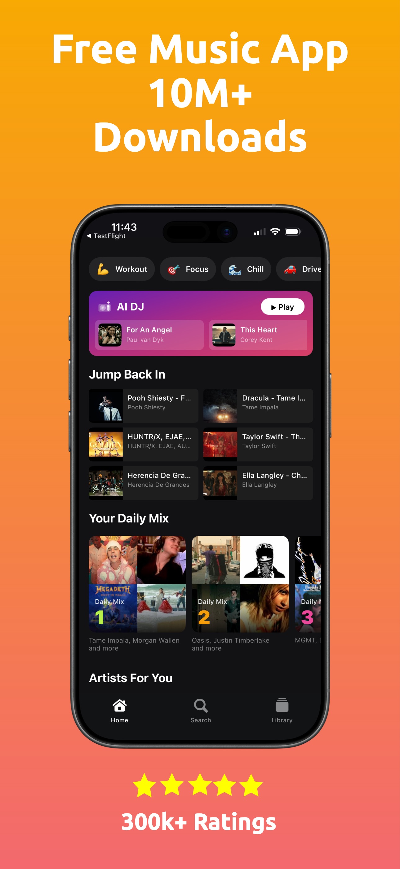 Trending Music Player screenshot 1