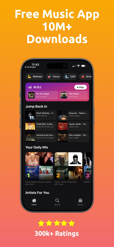 Trending Music Player screenshot 1