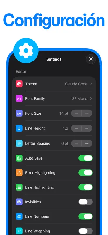 Text Editor : Code Editor screenshot 8 of 9