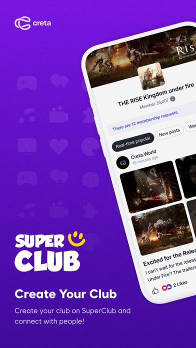 Super Club— Clubs & Friends Screenshot