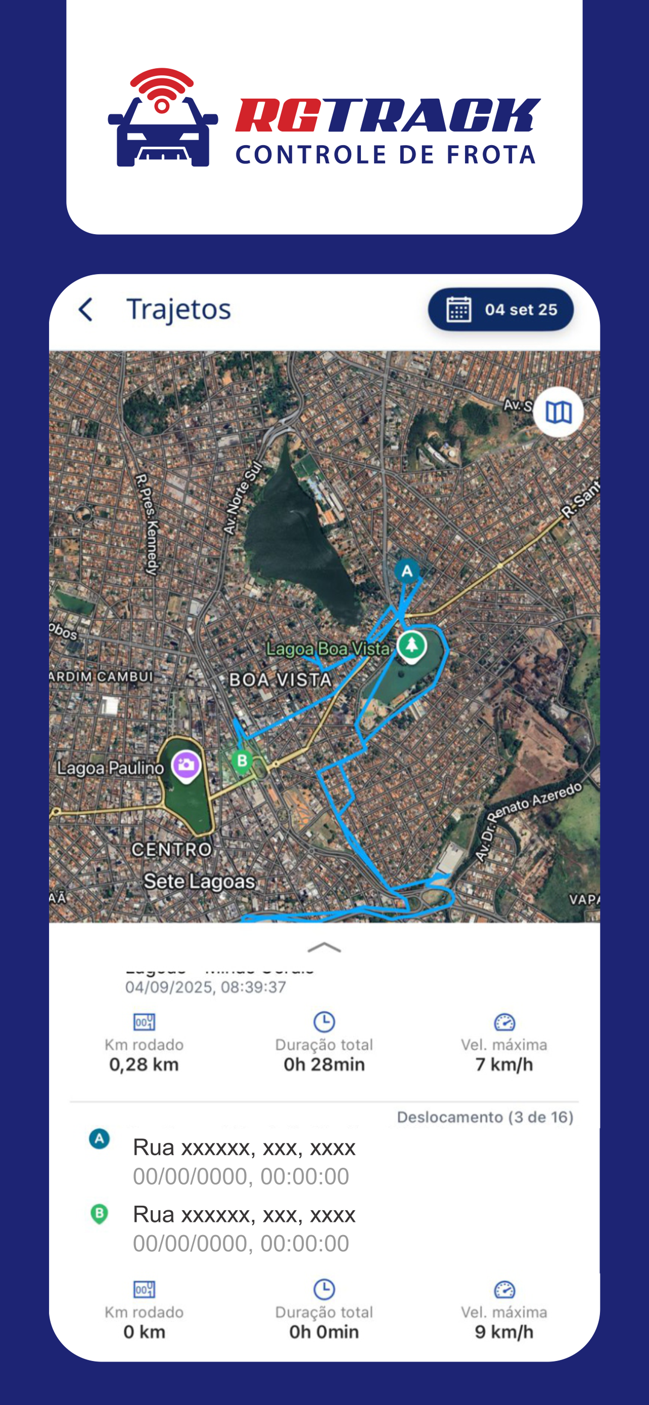 RGTrack Controle de Frota