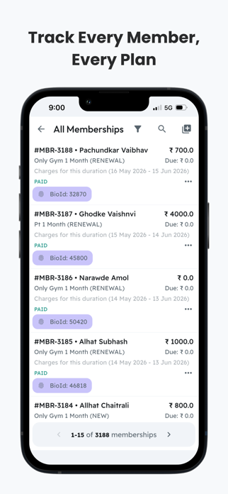 LOOP BILLING – Manage Members Screenshot 2 of 8