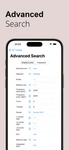 PC Tracker - CPUs & GPUs Specs screenshot #7 for iPhone