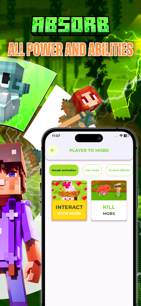 Morph Addons Maker for MCPE screenshot 2