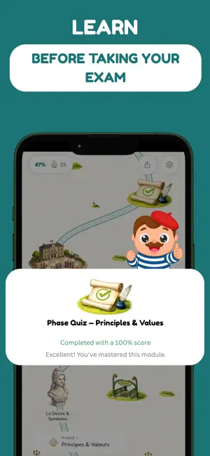 Citoyen: French Civic Exam screenshot 2