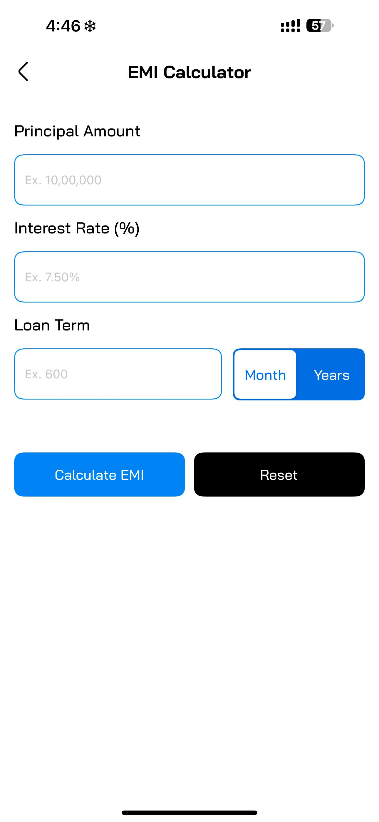 All in One EMI Calculator screenshot 5