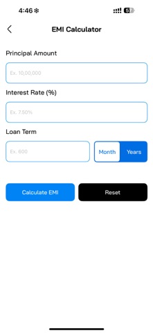 All in One EMI Calculator screenshot