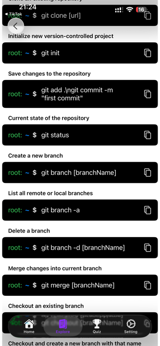 Learn Linux Commands Screenshot 4 of 6