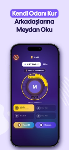 Wizly : Trivia Bilgi Yarışması iPhone screenshot