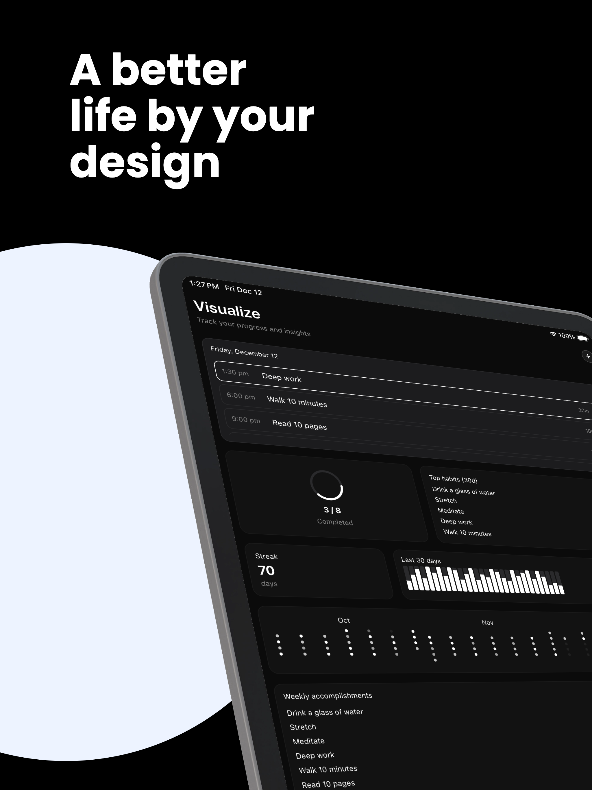 Habit Tracker - Elevate screenshot 6