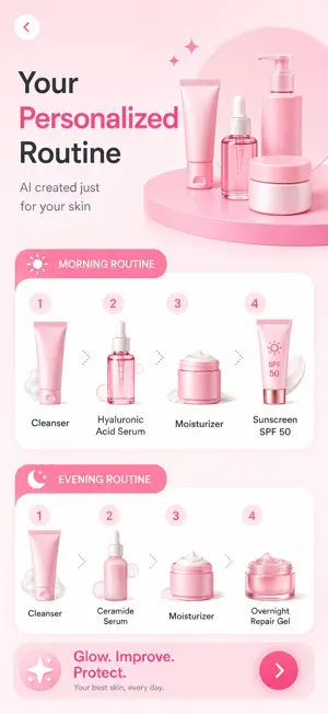 Glam AI: Glow up Skincare screenshot 3