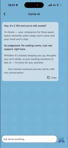Genie by Adinkra Global iPhone screenshot