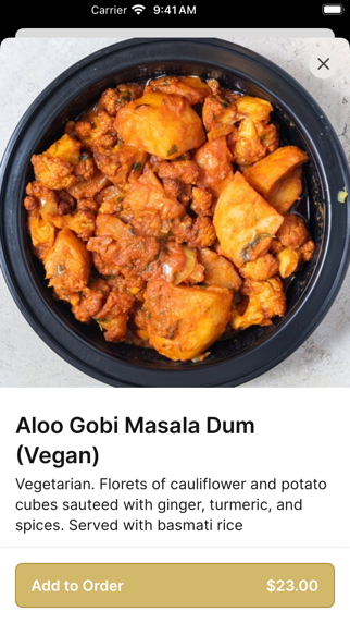 Jalwa: Modern Indian Dining iPhone screenshot 3 - Food & Drink app