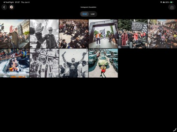 Zavadskis iPad screenshot