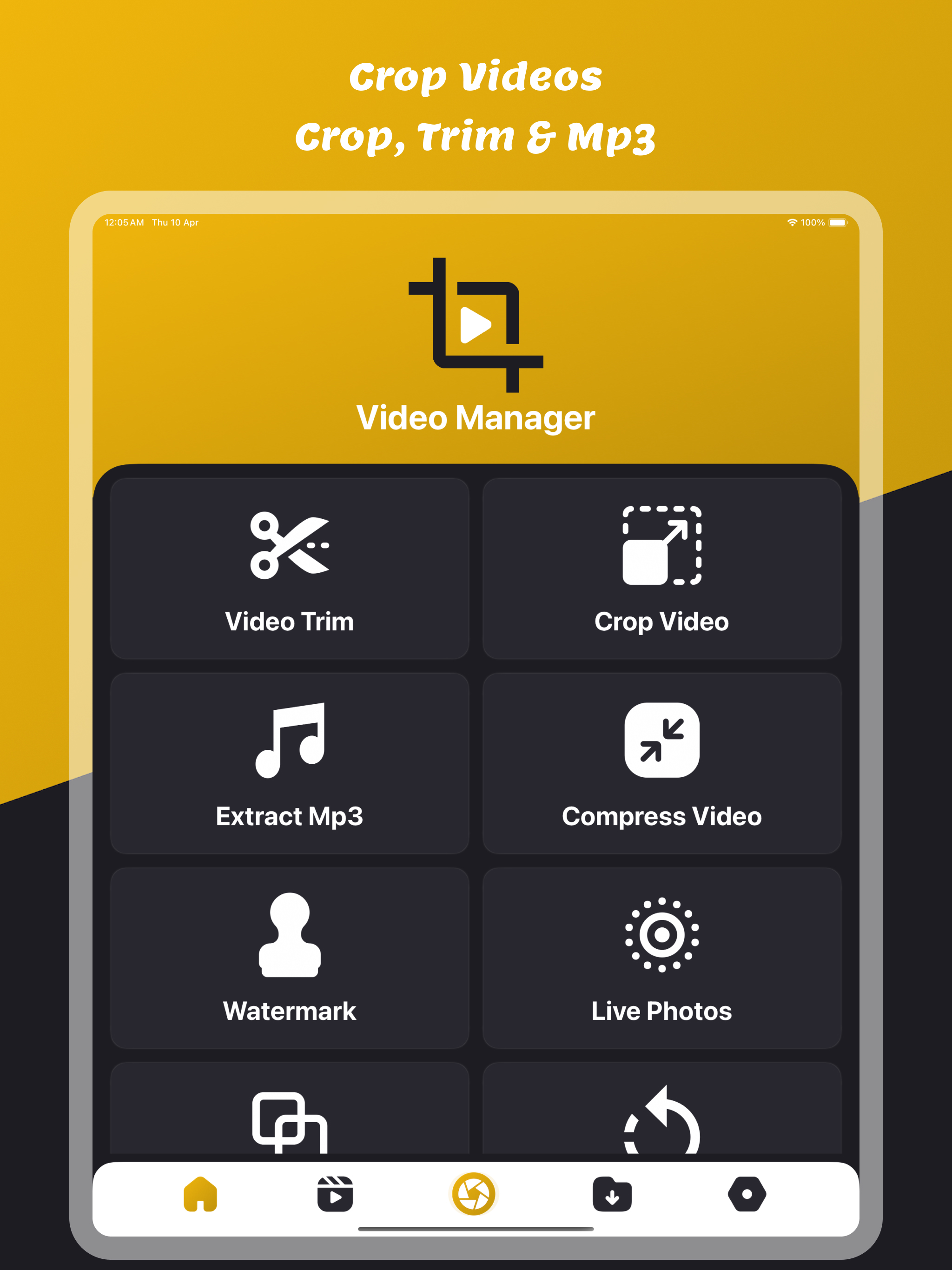 Crop Videos: Crop, Trim & Mp3