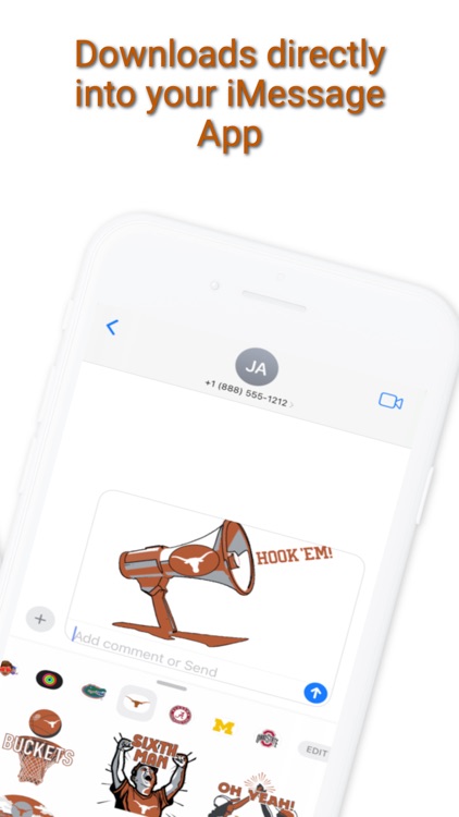 Longhorns Sticker Pack 2024