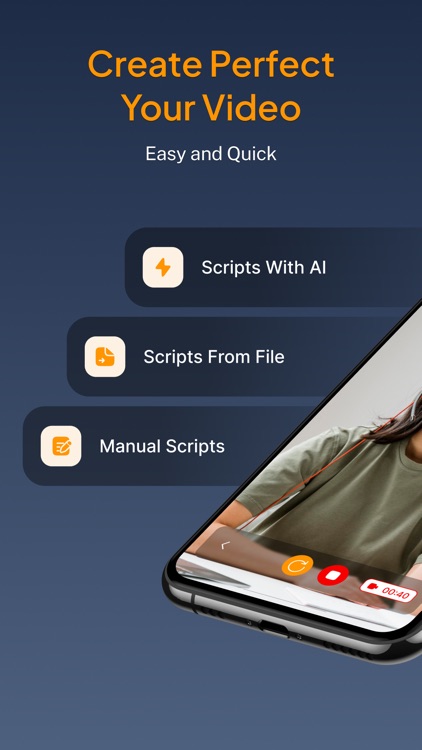 Teleprompter App for Video