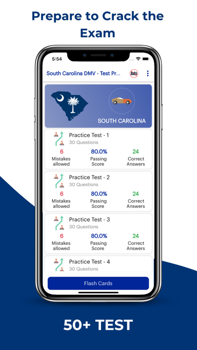 South Carolina DMV SC Permit Screenshot