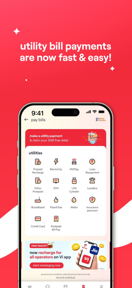 Vi: Recharge, Payments & Games screenshot 6